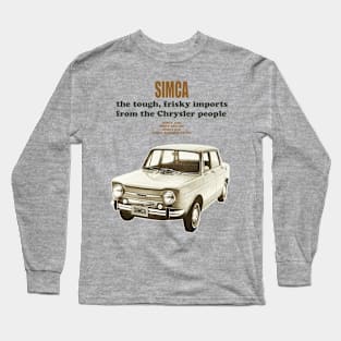 SIMCA 1000 - advert Long Sleeve T-Shirt